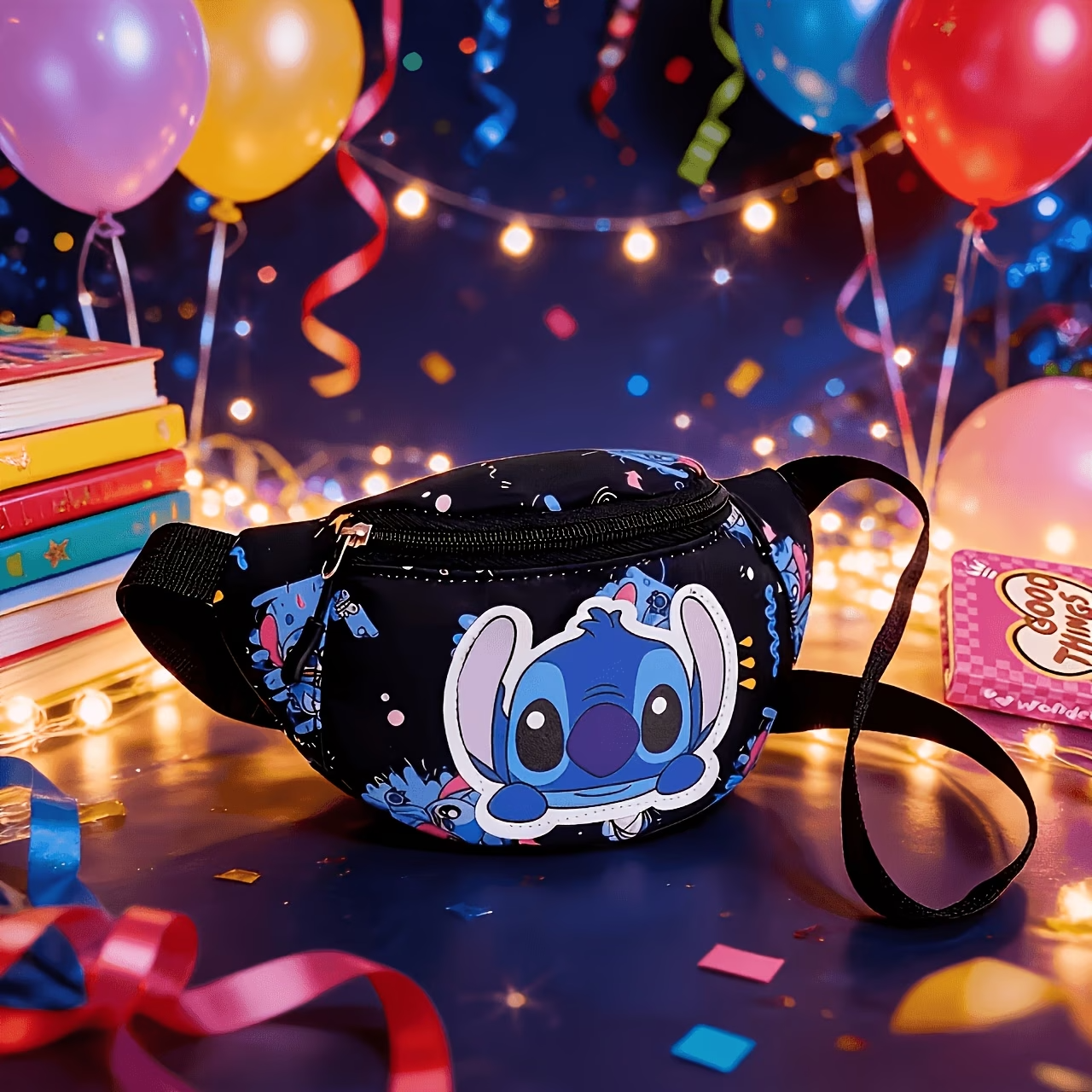 Disney Stitch Kids Fanny Pack / Bum Bag – Pick Your Favourite Colour!