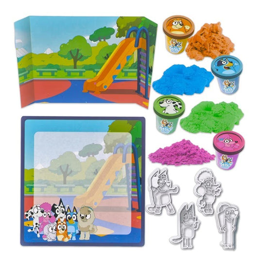 BLUEY SENSORY SAND PLAY SET - Sensory Activity - Messy Play