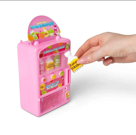 Hgl Dinky Drinks Vending Machine Toy Playset - Interactive Role Play Fun