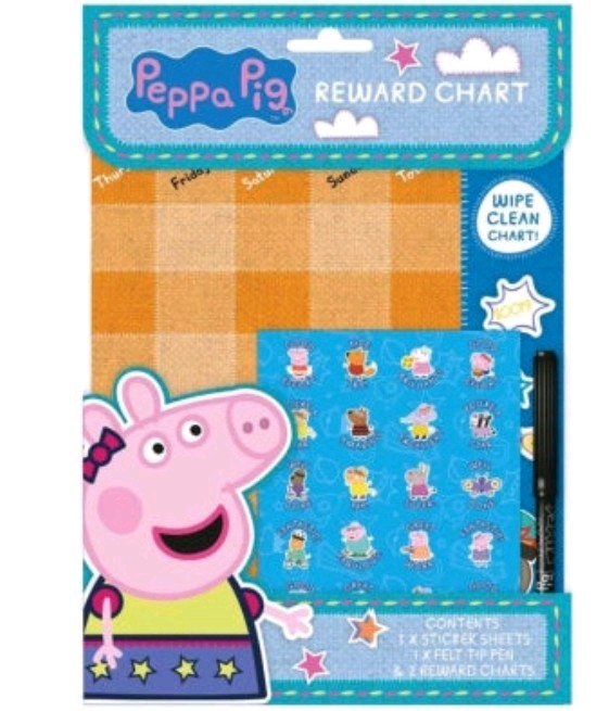 Pepper Pig Reward Chart, Growth Chart