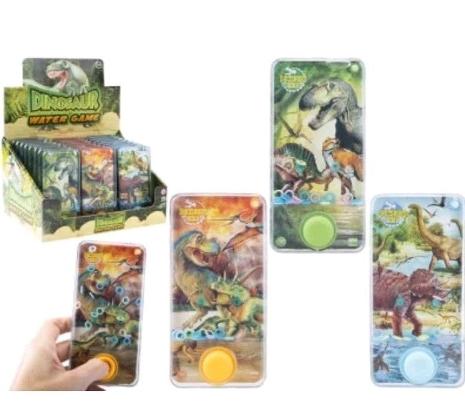 Dinosaur Handheld Water Game Toy - Kids Stocking Filler - Gift