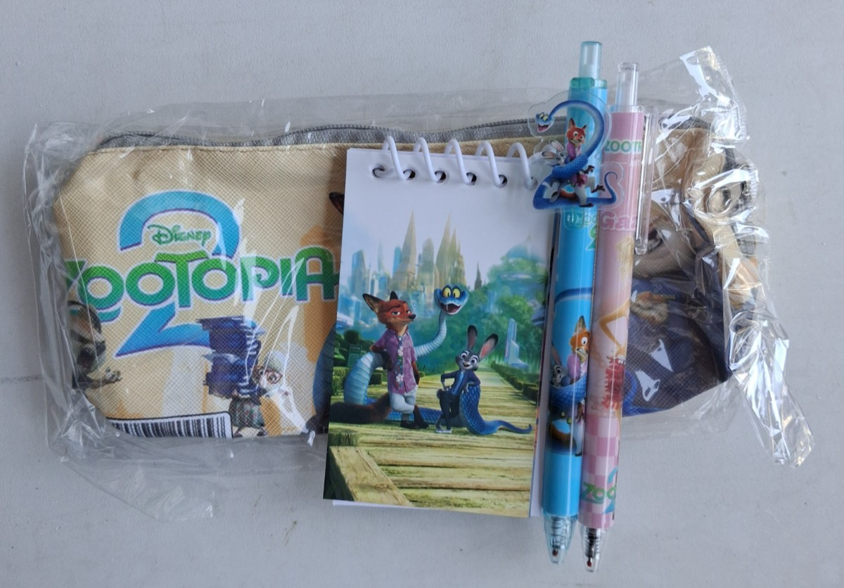 Disney Zootopia 2 Stationery Set Party Favours – Choose Your Colour!