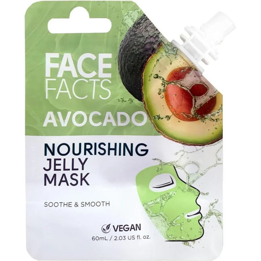 Face Facts Face Mask - Energising Orange - Soothing Honey -Nourishing Avocado