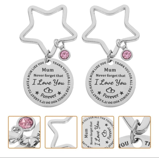 MOTHER'S DAY I LOVE YOU KEYRING - GIFTS FOR MUM