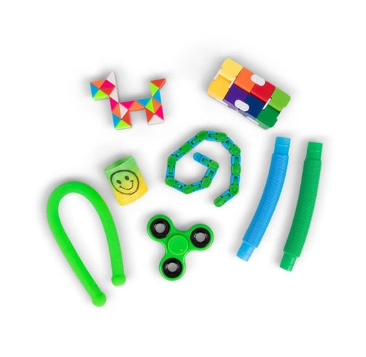 Vending Machine Mystery Bag – Blue | 8 Surprise Sensory Fidget Toys Inside