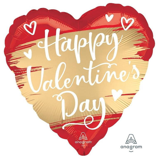 Valentines Day Foil Balloons For That Somebody Special: Heart, Marble, Abstract