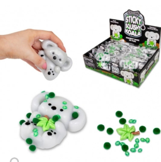 Scrunchems Sticky Squishy Koala – Taba Style Sensory Fidget Toy – Stress Relief