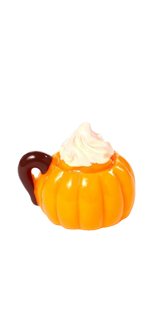 x1 Cosy Cups Pumpkin Spice Latte Lip Balm in Shaped Holder - Vanilla Cinnamon.