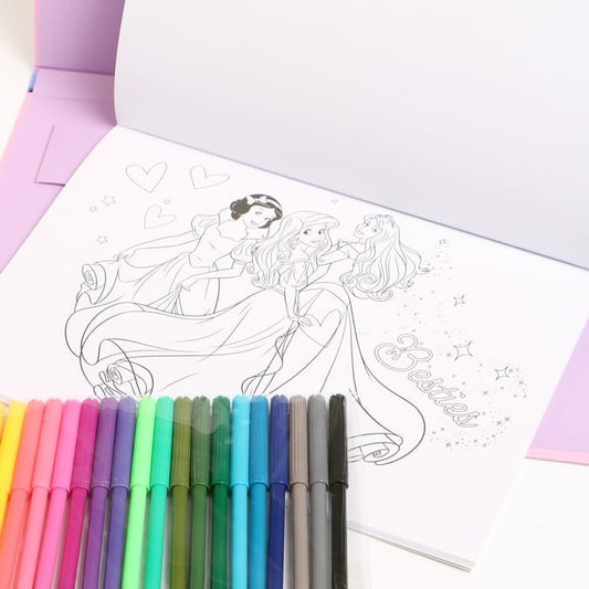 Disney Princess Colouring Set - Creative Colouring