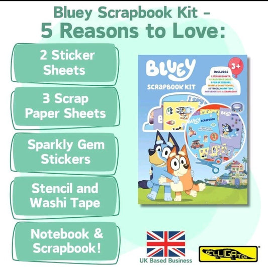 Bluey Scrapbook Kit - Craft set - Activity Set