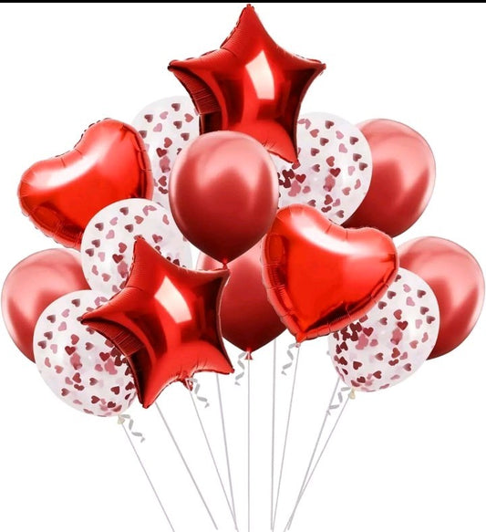 VALENTINES DAY BALLOON DISPLAY PACK - VALENTINES DECORATIONS