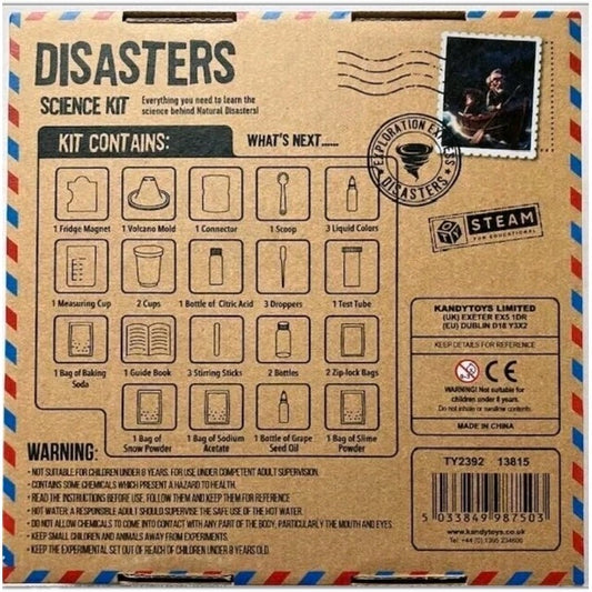 STEAM Educational Science Kits Activity Set - Disaster Science