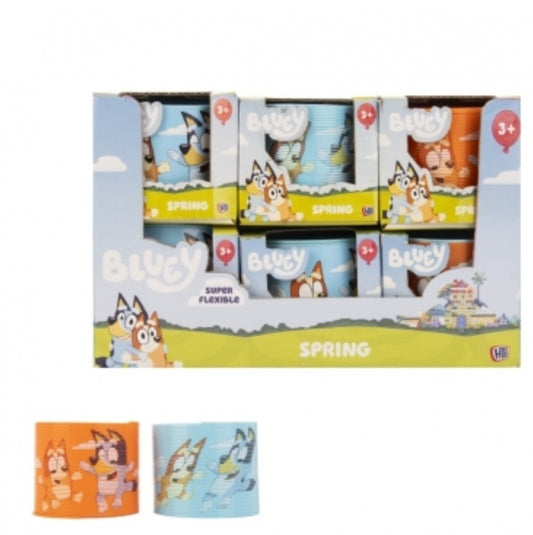 Bluey's Bingo "Super Flexible" Slinky Spring Toy - Pocket Money Toy