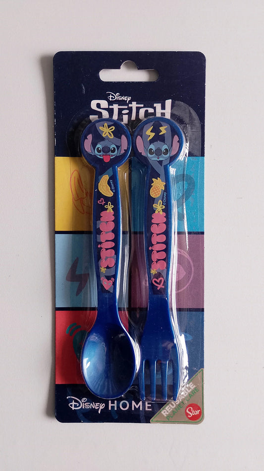 Children's Character Cutlery Sets, Spider Man - Stitch - Bluey - Pepper Pig
