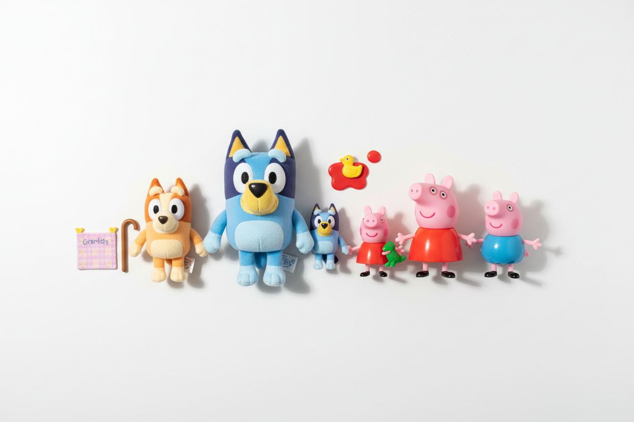 Bluey & Peppa Pig Collection