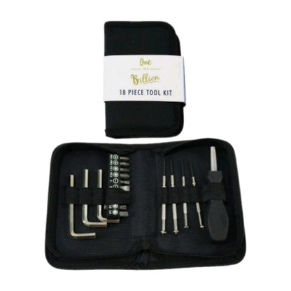 One In A Billion 18 Piece Multi Functional Tool Kit In Case