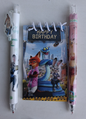 Zootopia 2 Mini "Happy Birthday" Notepad & Pen Stationery Sets –Choose Your Set!
