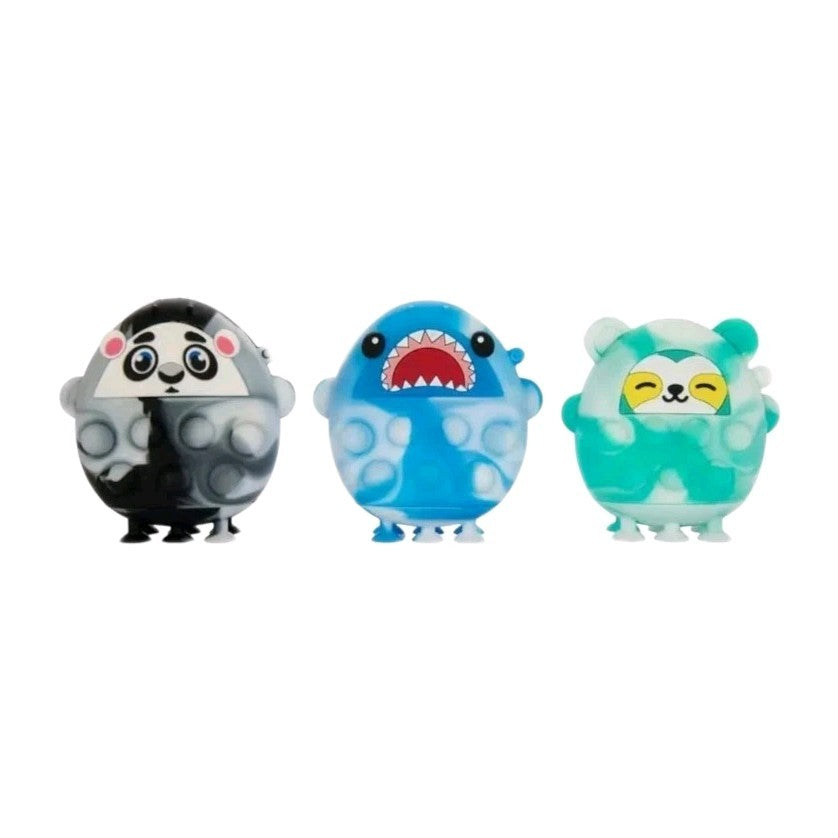 Cool Kawaii Cutie Popz – 2-in-1 Sensory Fidget & Suction Toy