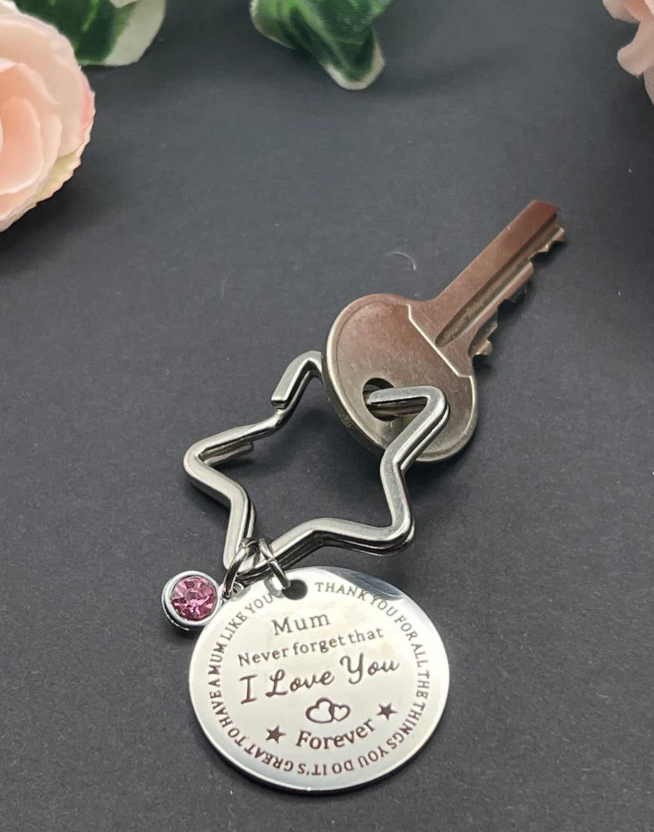 MOTHER'S DAY I LOVE YOU KEYRING - GIFTS FOR MUM