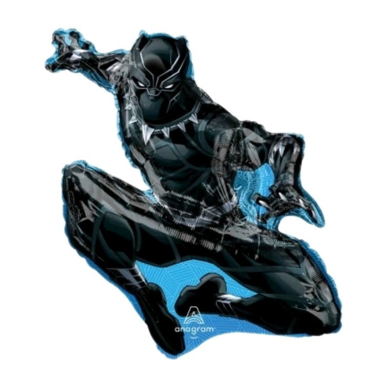 BLACK PANTHER SUPERSHAPE BALLOON 81CM Uninflated Helium Balloon - Party Balloon 