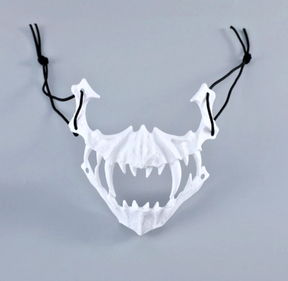 Fantasy Creature Bone Skull Cosplay Half-Masks - Multi-Variation Set