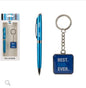 Best Dad Ever Gift Present, Pen And Keyring Set