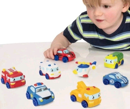 TINY TEAMSTERZ PreSchool Toy Vehicles, Helicopter, Sports Cars, Emergency + More