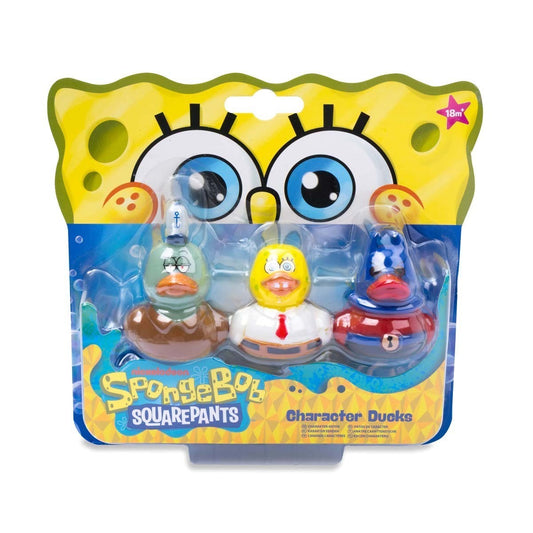 Offiacial Spongebob Squarepants Character Ducks - Set Of 3 Characters New Sealed