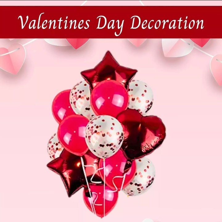 VALENTINES DAY BALLOON DISPLAY PACK - VALENTINES DECORATIONS 