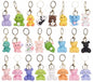 X1 Kawaii Kuties Keychain 5.5cm - 3D Animal Keyring - Cute Bag Charm