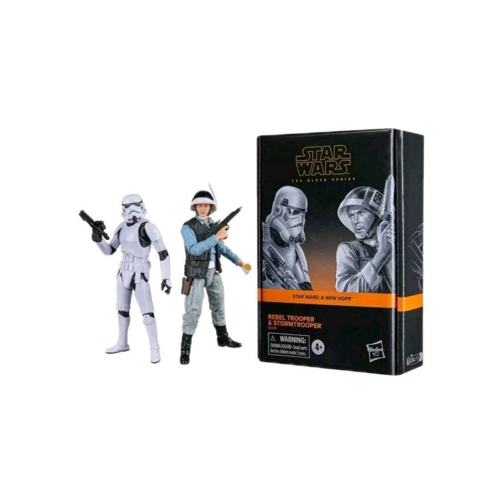 Star Wars Black Series Stormtrooper & Rebel Trooper