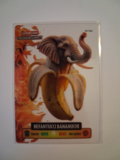 Italian Brainrot LAMINCARD Trading Cards: Single Cards From £1.50 - Cards #61-90