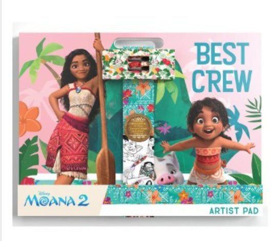 Disney Moana 2 Giant Artist Pad -Drawing Pad - Colouring Book