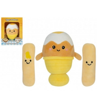 Egg & Soldiers Soft Toy Plush In Gift Box 13CM