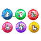 Footballs And Balls keyring with Spiral Keychain - Scented - Characters - Safe