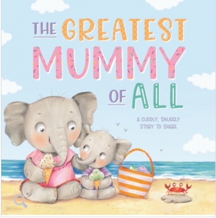 GREATEST MUMMY OF ALL - LARGE BEDTIME PICTURE STORY BOOK - KIDS GIFT