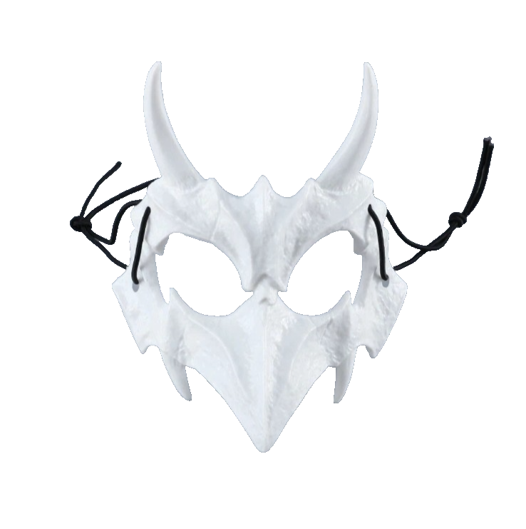 Fantasy Creature Bone Skull Cosplay Half-Masks - Multi-Variation Set