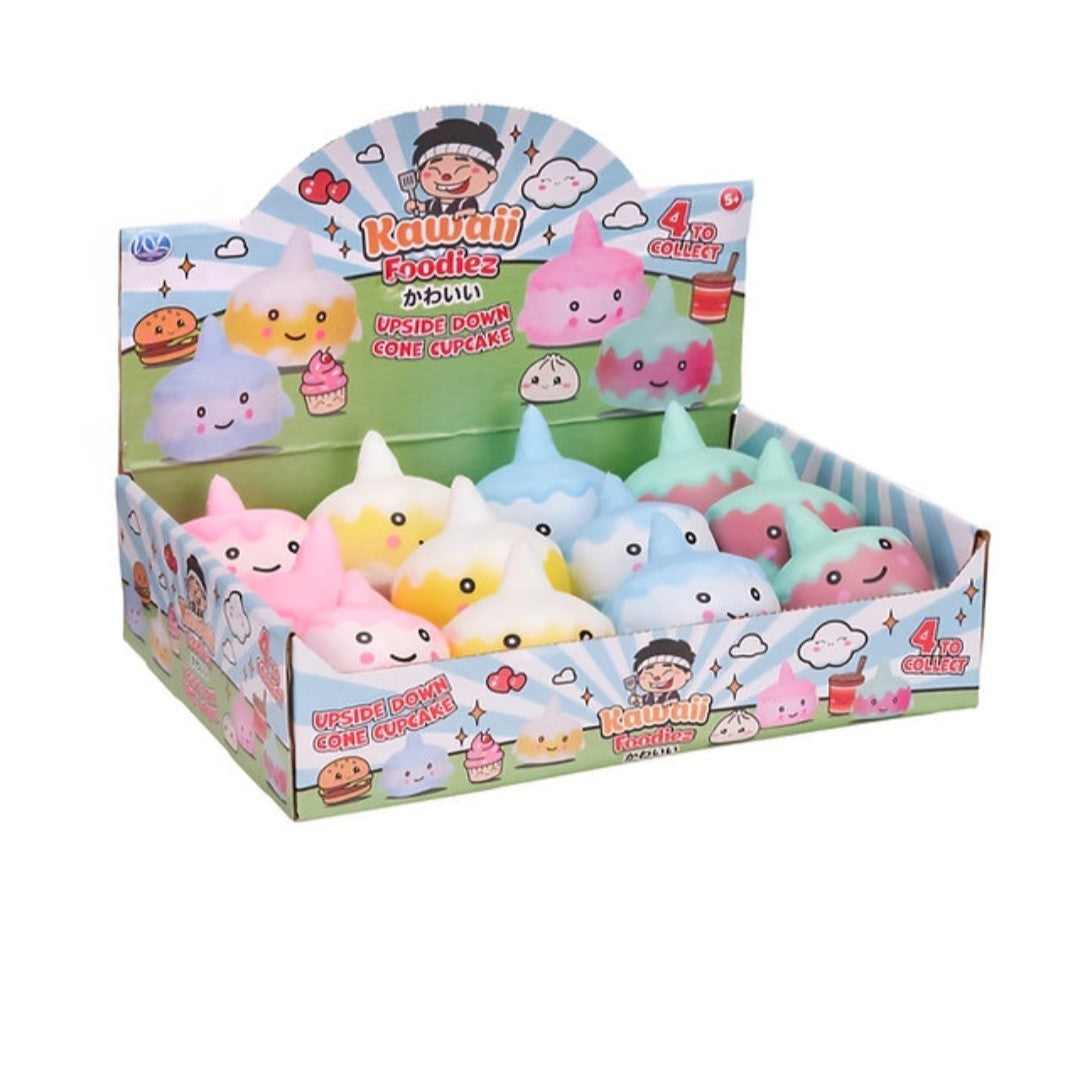 Kawaii Foodiez Upside Down Cone Cupcake Squishy - Super Squishy 8CM