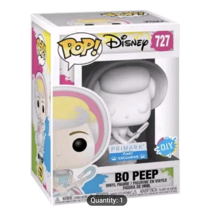 Funko Pop! Disney Pixar Toy Story Bo Peep DIY #727 Special Primark Edition New