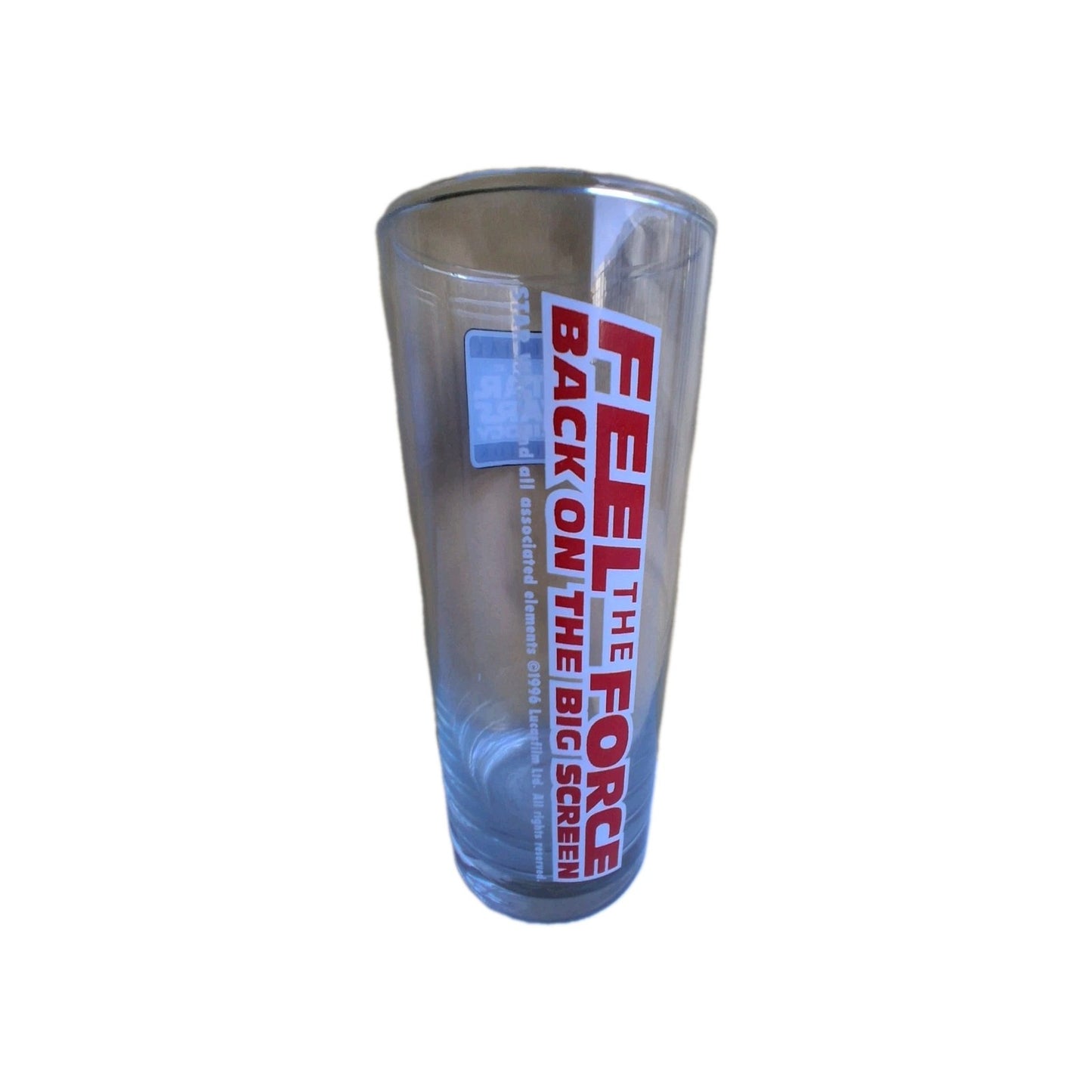 Star Wars Trilogy Special Edition Feel The Force  RARE retro HighBall Glass VGC