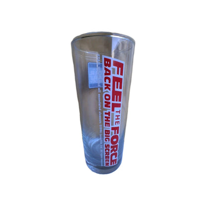 Star Wars Trilogy Special Edition Feel The Force  RARE retro HighBall Glass VGC