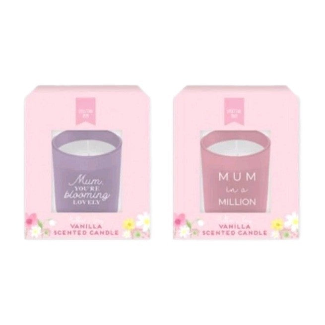  Mum Your Blooming Lovely & Mum In A Million Scented Candle - Gift For Mum 