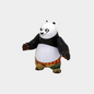 Kung Fu Panda 4 Action Figure  5.5" Sound Effects & Karate Chopping Po