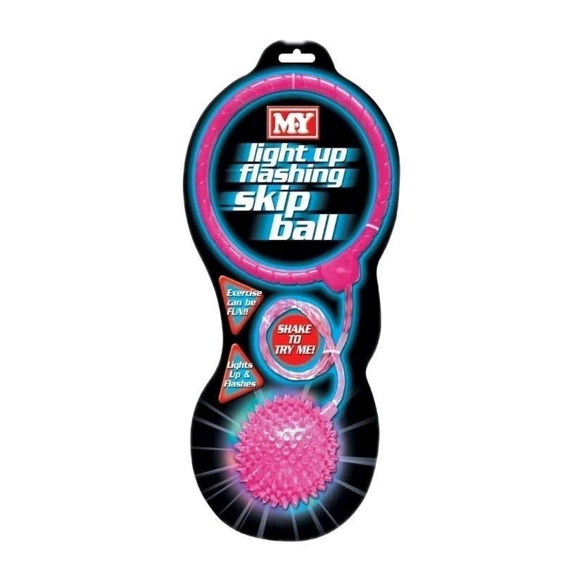 Kids Light Up Skip Ball Jumping Ankle Hoop Ring Light Up Outdoor Toy 