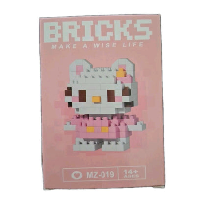 BRICKS Hello Kitty Building Set - Model MZ-019 (New & Boxed)