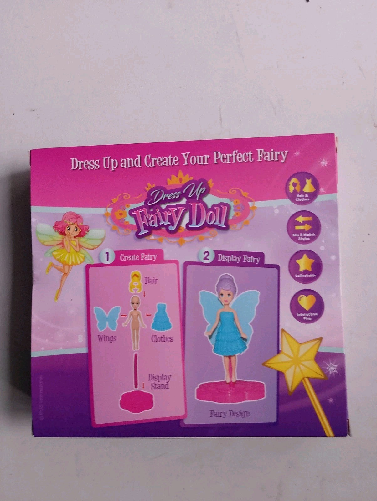 4 Beautiful Fairy Princess Dolls for Girls, Adorable Fashion, Gift for Girls