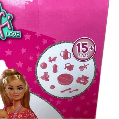 SIMBA Steffi Love Babysitter Doll Set with Accessories 3+ Years 