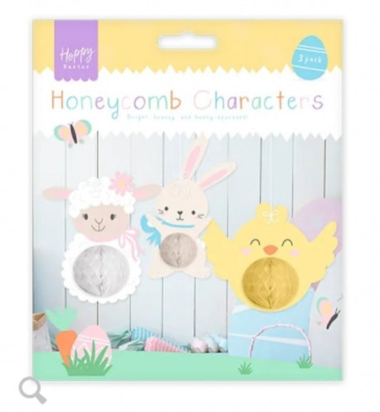 Hoppy Easter Make Your Own Honeycomb Character Kit - Easter Crafts
