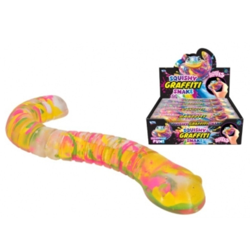 Squishy Graffiti Snake – Ultimate Sensory Fidget Toy