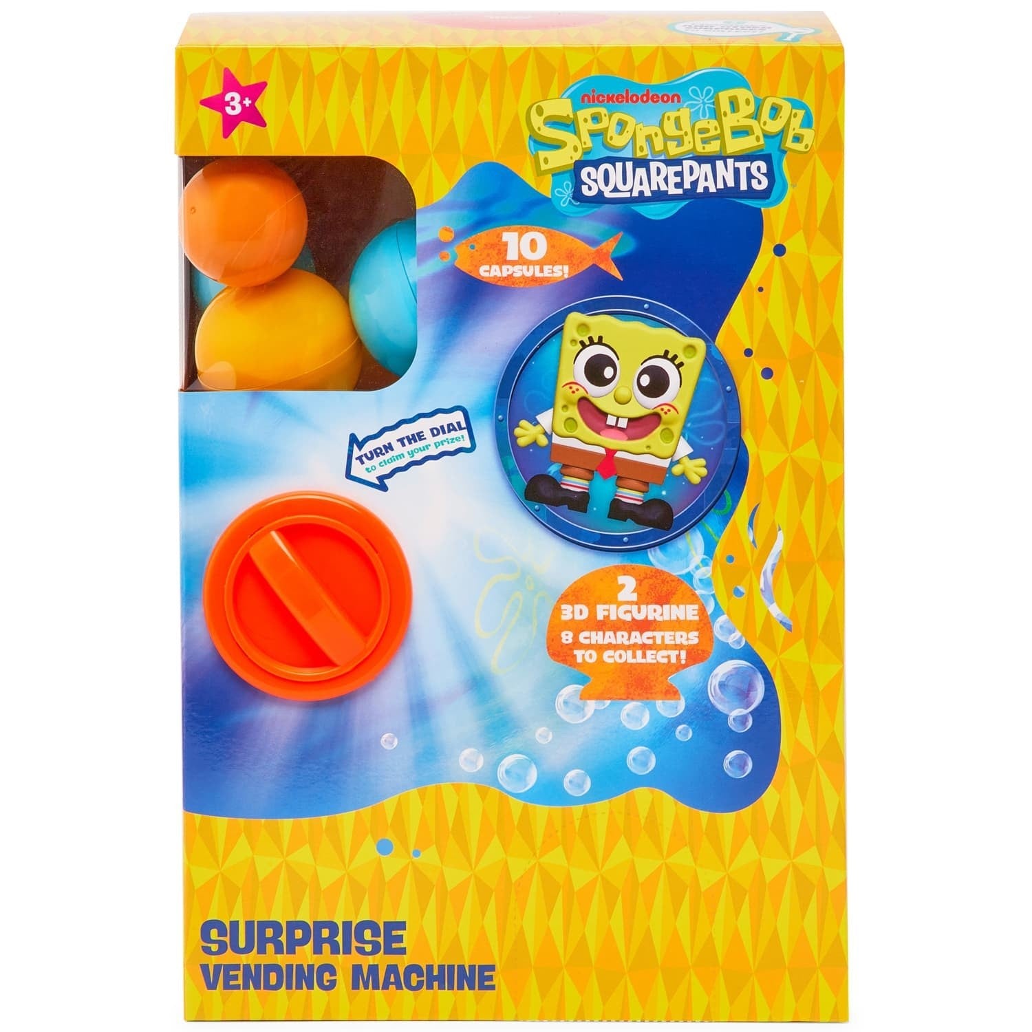 Sanrio Kuromi Hello Kitty SpongeBob Vending Machine Capsule Toy Figures New
